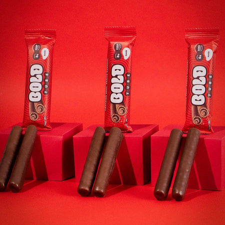 Quando comer BOLD? Tube O novo wafer de chocolate proteico da BOLD