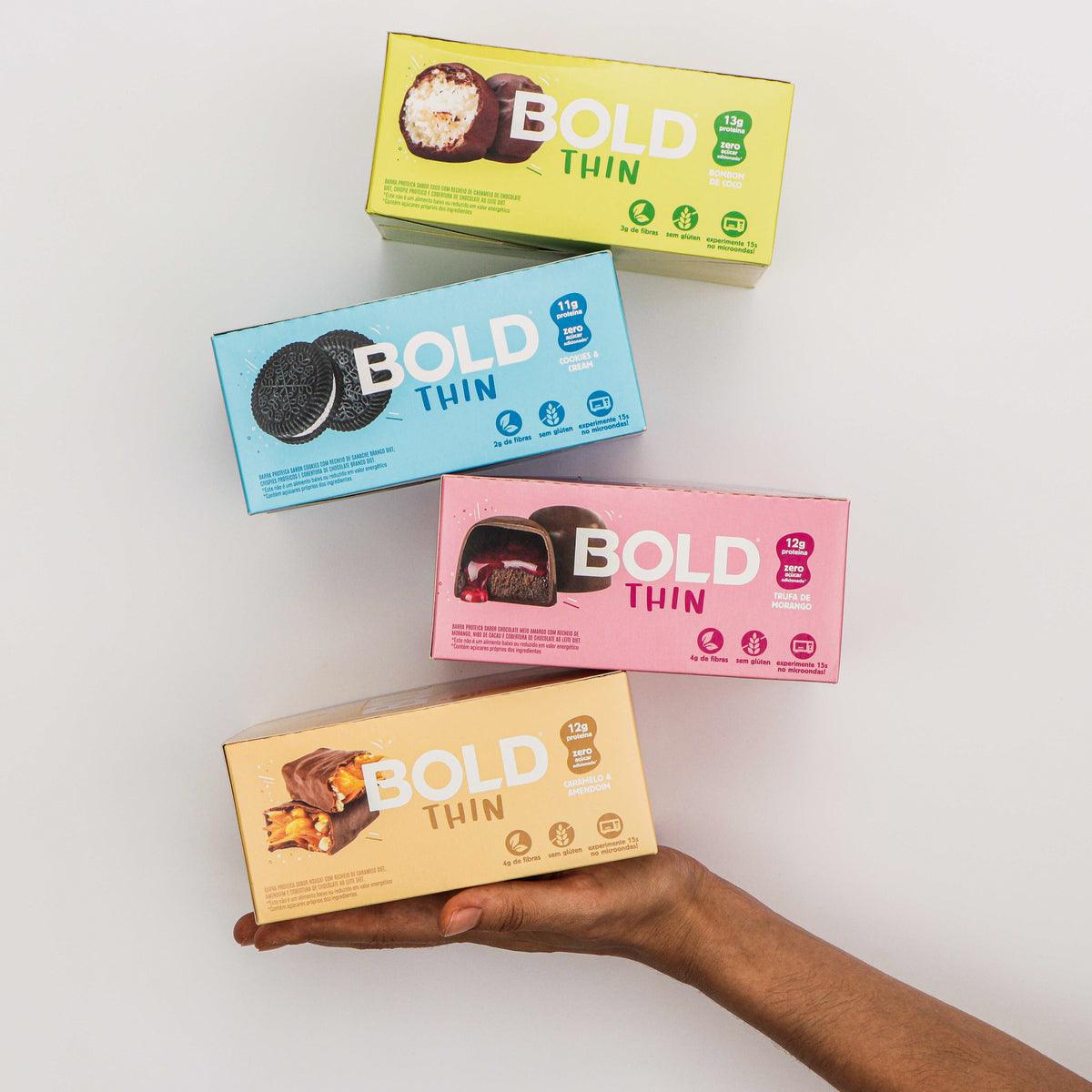 BOLD Tradicional e BOLD Thin: entenda as diferenças e semelhanças - BOLD Snacks