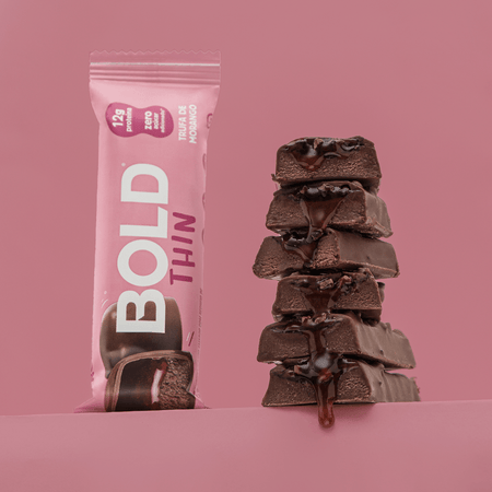 Doce proteico: 5 motivos para escolher a BOLD Thin  - BOLD Snacks