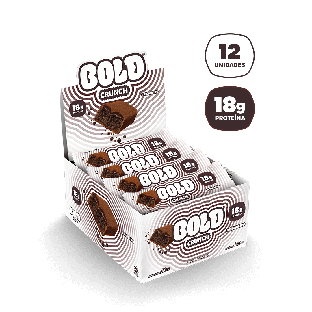 BARRA CRUNCH BRIGADEIRO 60G C/12UN