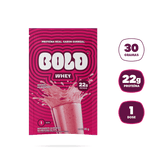 BOLD WHEY MOUSSE DE MORANGO - SACHÊ (30g)