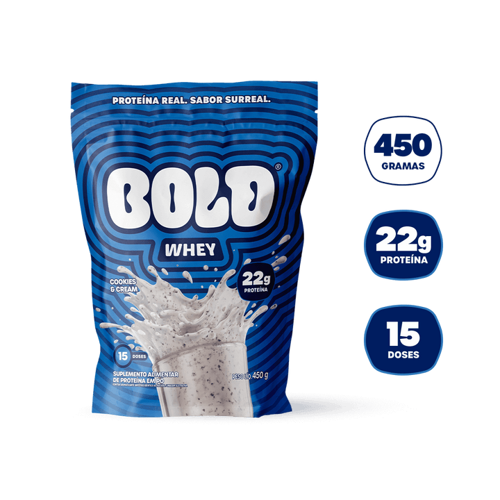 BOLD WHEY COOKIES &amp; CREAM 450g
