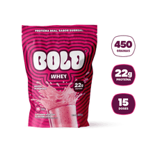 BOLD WHEY MOUSSE DE MORANGO (450g)
