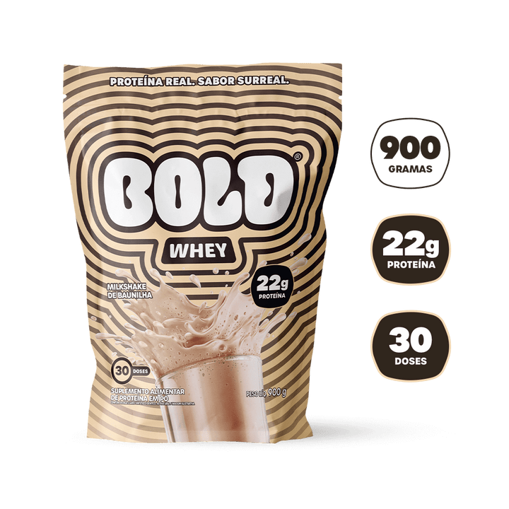 BOLD WHEY MILKSHAKE DE BAUNILHA (900g)