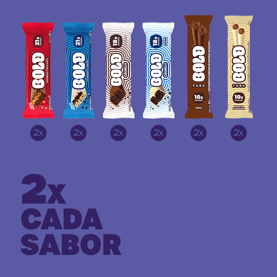 BOLD Caixa Mix: barra de proteína | BOLD Snacks BOLD Caixa Mix: barra de proteína | BOLD Snacks
