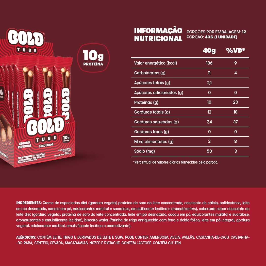 BOLD TUBE SPECULOOS