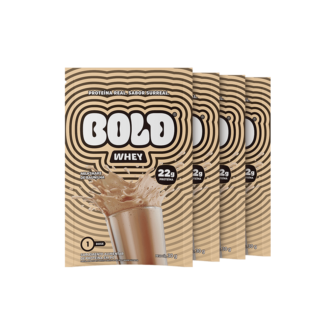 4x MILKSHAKE DE BAUNILHA