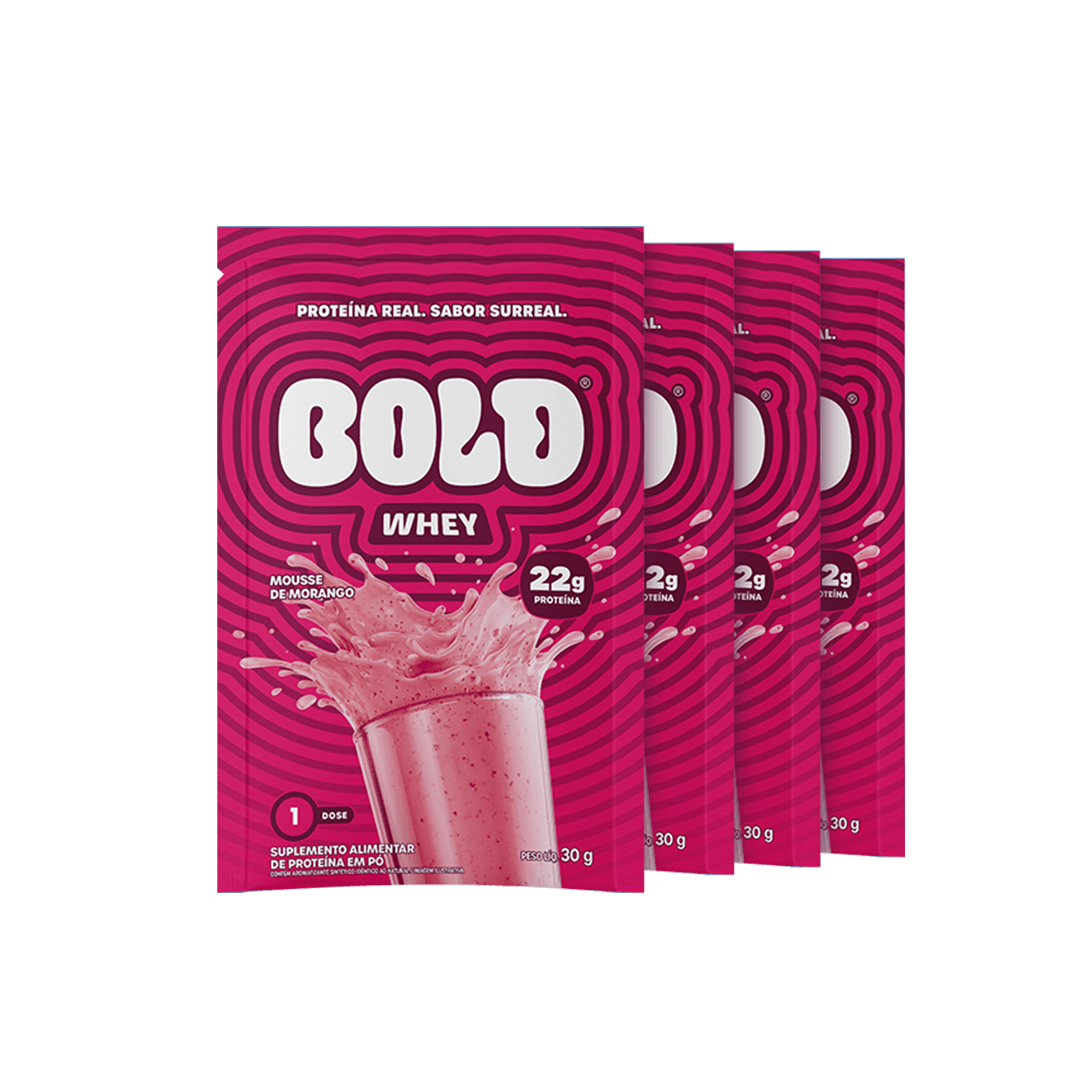 4x MOUSSE DE MORANGO