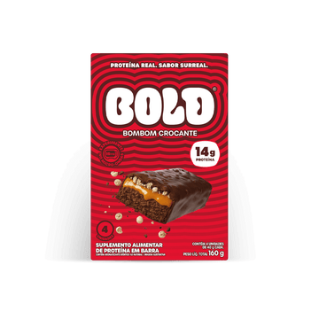 BOLD BOMBOM CROCANTE 14G - KIT 4 UND.