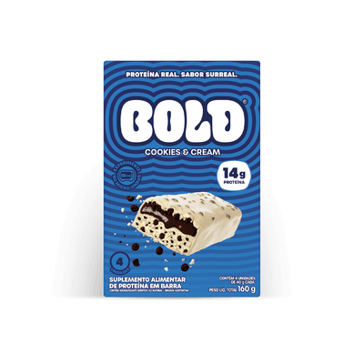 BOLD COOKIES & CREAM 14G - KIT 4 UND.