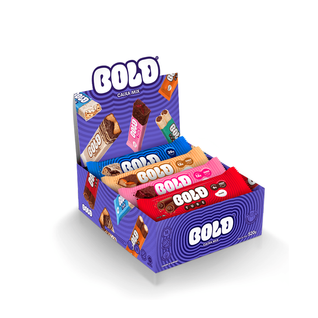 BOLD Caixa Mix: barra de proteína | BOLD Snacks