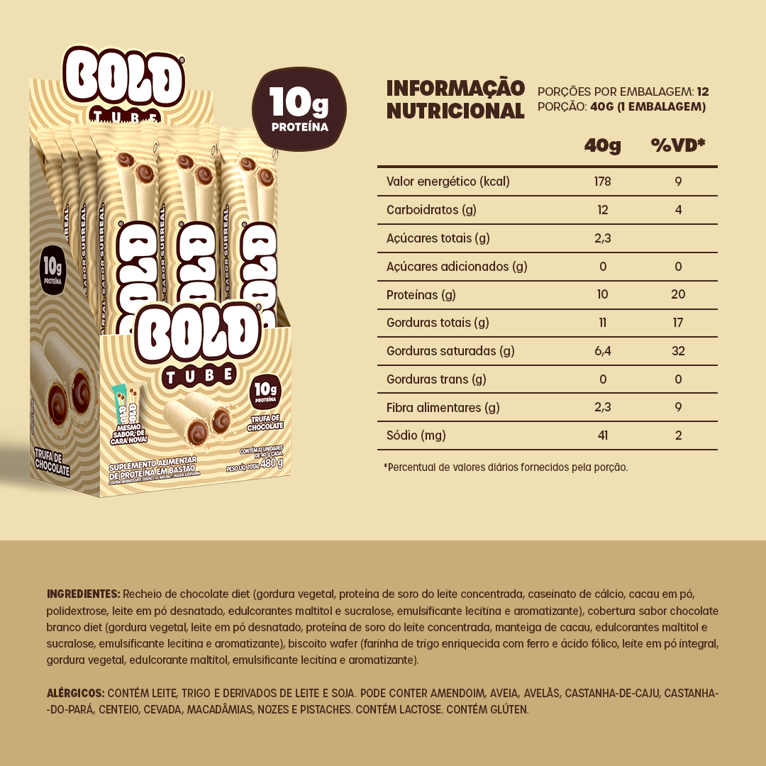 BOLD TUBE CHOCOLATE TRUFFLE