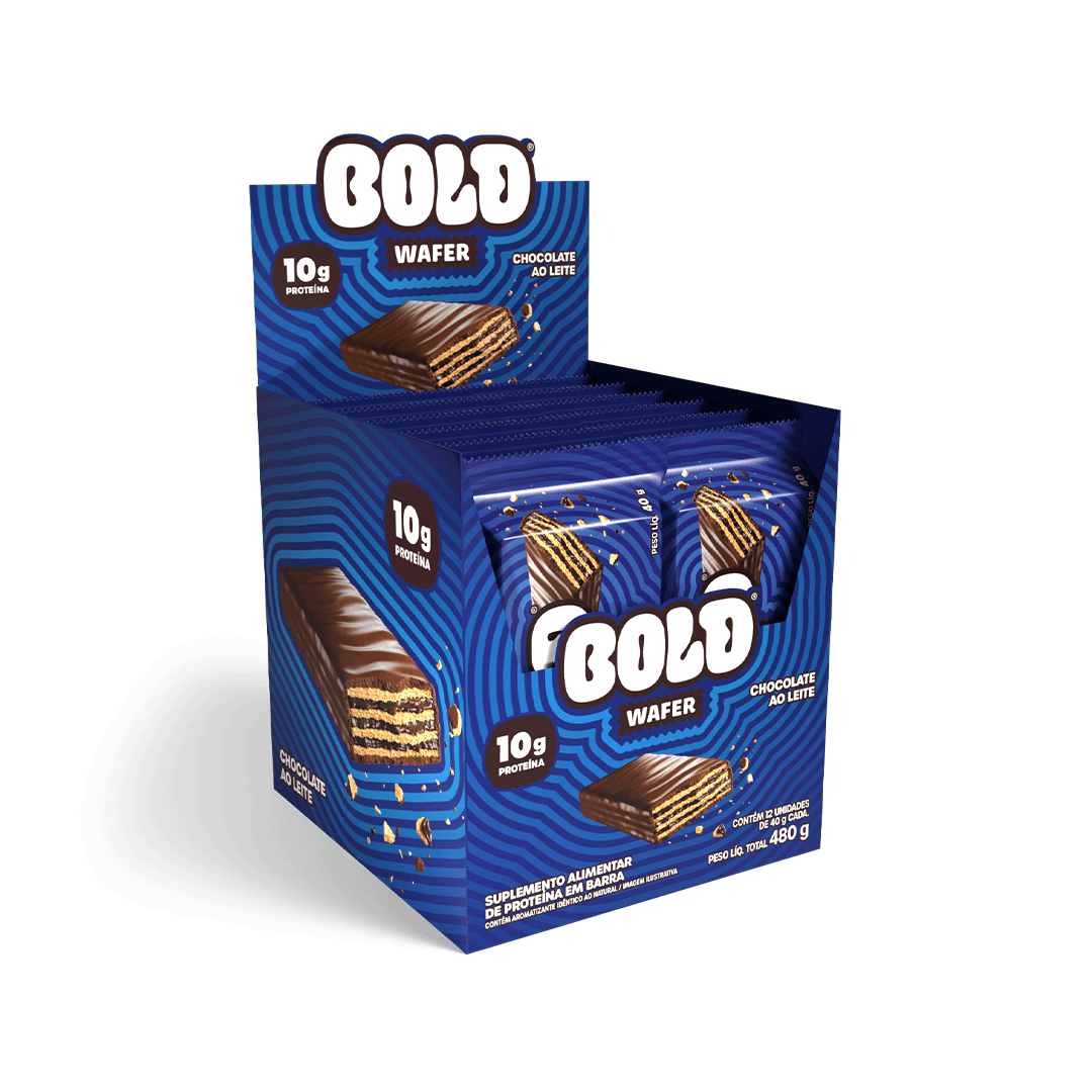WAFER CHOCOLATE AO LEITE - 40G