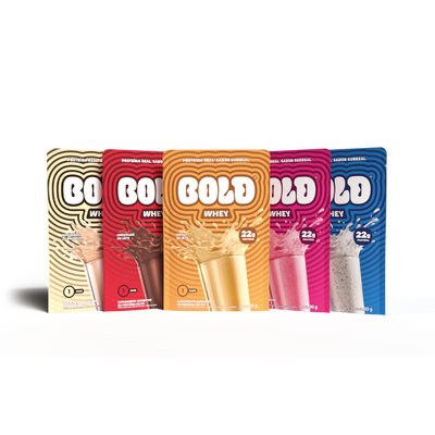 BOLD WHEY - LINHA COMPLETA (Sachê 30g)