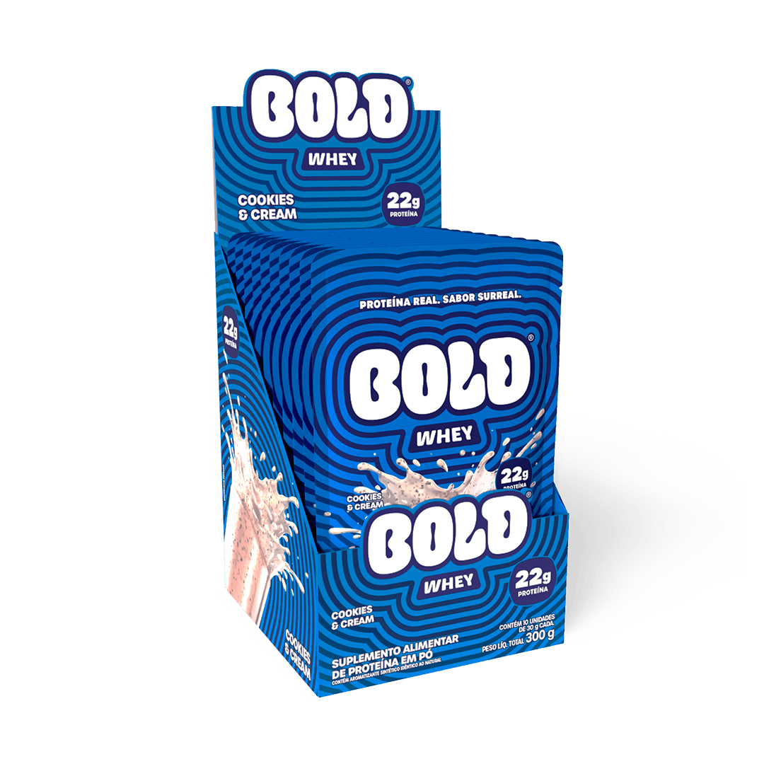 WHEY COOKIES E CREAM 30G C/10 SACH