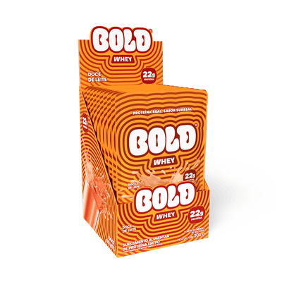 KIT 10 SACHÊS BOLD WHEY DOCE DE LEITE (30g/Un)