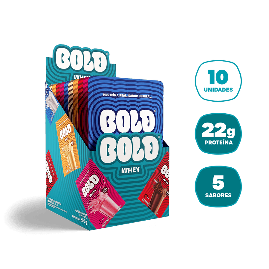 BOLD WHEY CAIXA MISTA (30g/Un)