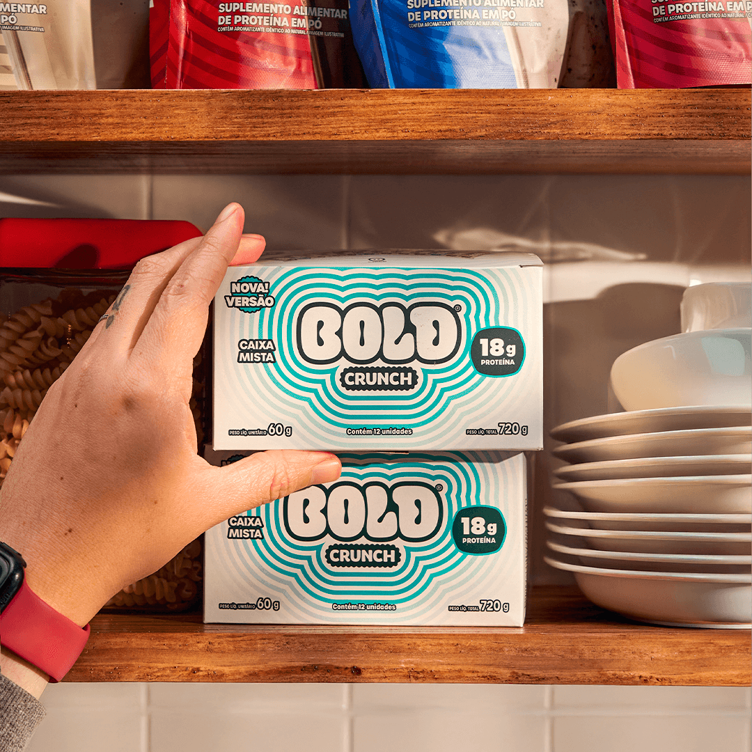 BOLD Crunch Caixa Mista: barra de proteína | BOLD Snacks