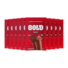 KIT 10 SACHÊS BOLD WHEY CHOCOLATE AO LEITE (30g/Un)