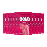 KIT 10 SACHÊS BOLD WHEY MOUSSE DE MORANGO (30g/Un)