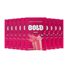 KIT 10 SACHÊS BOLD WHEY MOUSSE DE MORANGO (30g/Un)