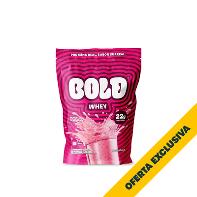 BOLD WHEY MOUSSE DE MORANGO (450g)